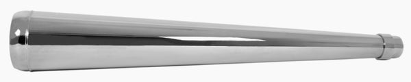 Universal Chrome Dunstall Style Muffler 27" Long