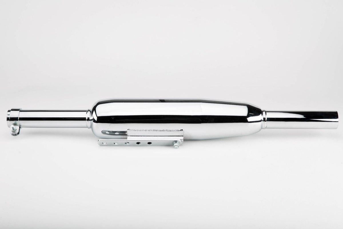 Universal British Style Muffler 29 1/2" Long