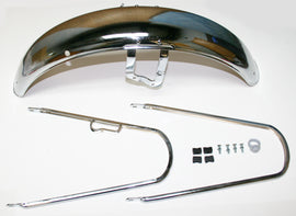 Chrome Stock Type Front Fender (07-0066)