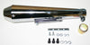 Universal Chrome Shortly Reverse Cone Megaphone Muffler - 17 1/2" Long