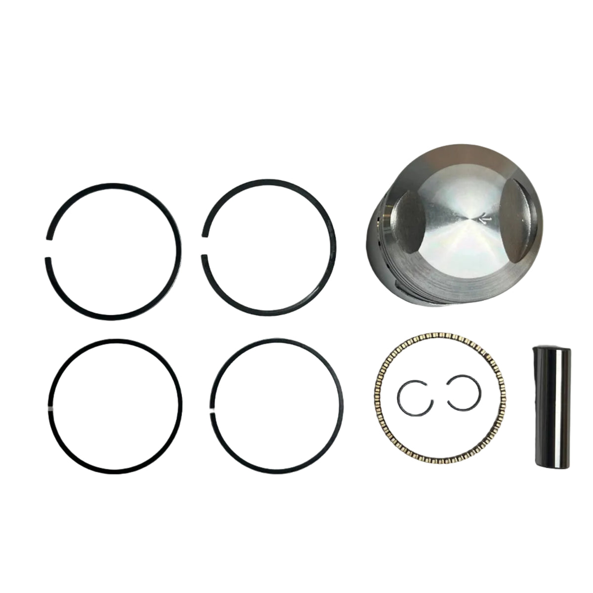 Honda CB350 CL350 SL350 Piston Kit with Piston Rings and Pin Standard Size 13101-312-010
