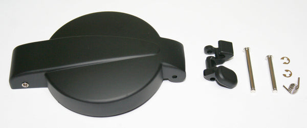 Honda CB750 CB550 CB500 CB400 Matte Black Type Tank Cap With Latch Assembly 17510-323-310