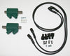 Universal Dynatek Performance High Output 3 Ohm Ignition Coil Set/2 With Plug Wires