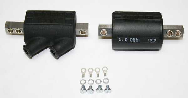 Universal Dynatek Performance High Output 5 Ohm Ignition Coil set of 2
