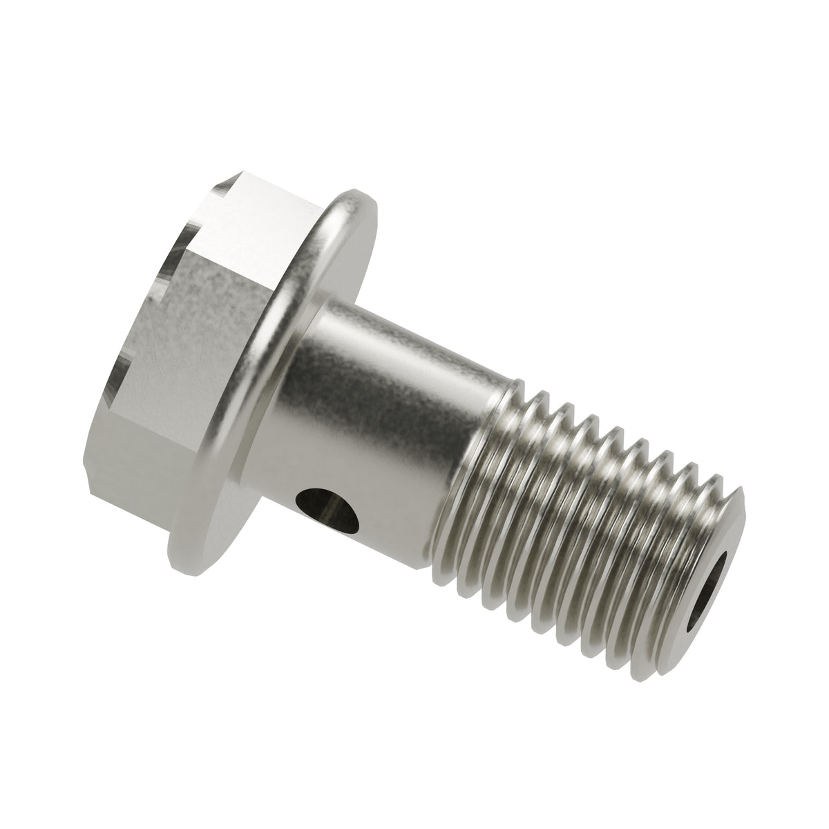 Universal Banjo Bolt - M10 x 1.25 x 21mm — Rear three-quarter