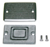 Honda VF500 VF700 VT500 VT700 Master Cylinder Cover w Diaphragm & Screws | 45513-KE5-026