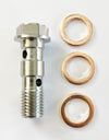Universal Standard Double Banjo Bolt - M10 x 1.25 x 32mm