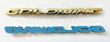 Load image into Gallery viewer, Gold Goldwing Emblem Set/2