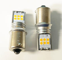 Load image into Gallery viewer, 1156 Amber LED Turn Signal Bulb Set/2 (10-0038)