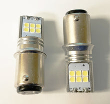 Ladda upp bild till gallerivisning, 1157 White LED Turn Signal or Tail Light Bulb Set/2