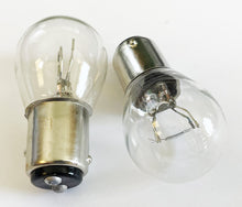 Lataa kuva Galleria-katseluun, Tail Light Bulb ~ Dual Filament ~ 6V / 23W ~ 1154 Bulb - Pk/2