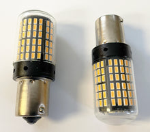 画像をギャラリービューアに読み込む, 1156 Amber LED Turn Signal Bulb Set/2 (10-1166)