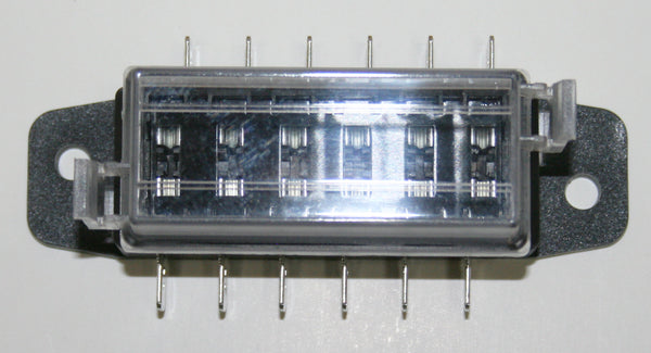 Universal 6-Way Fuse Block for Mini Plug in Fuses