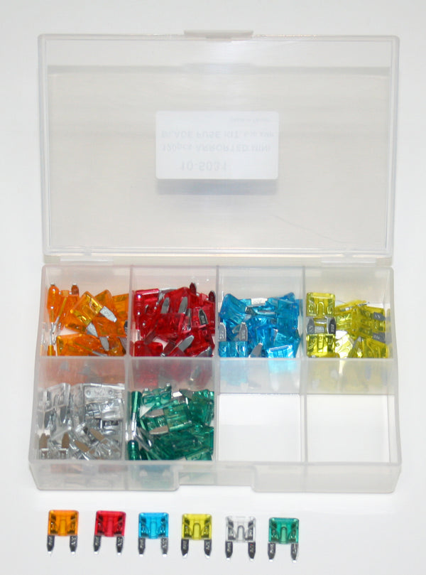 Universal Deluxe 120pc. Mini Blade Fuse Set
