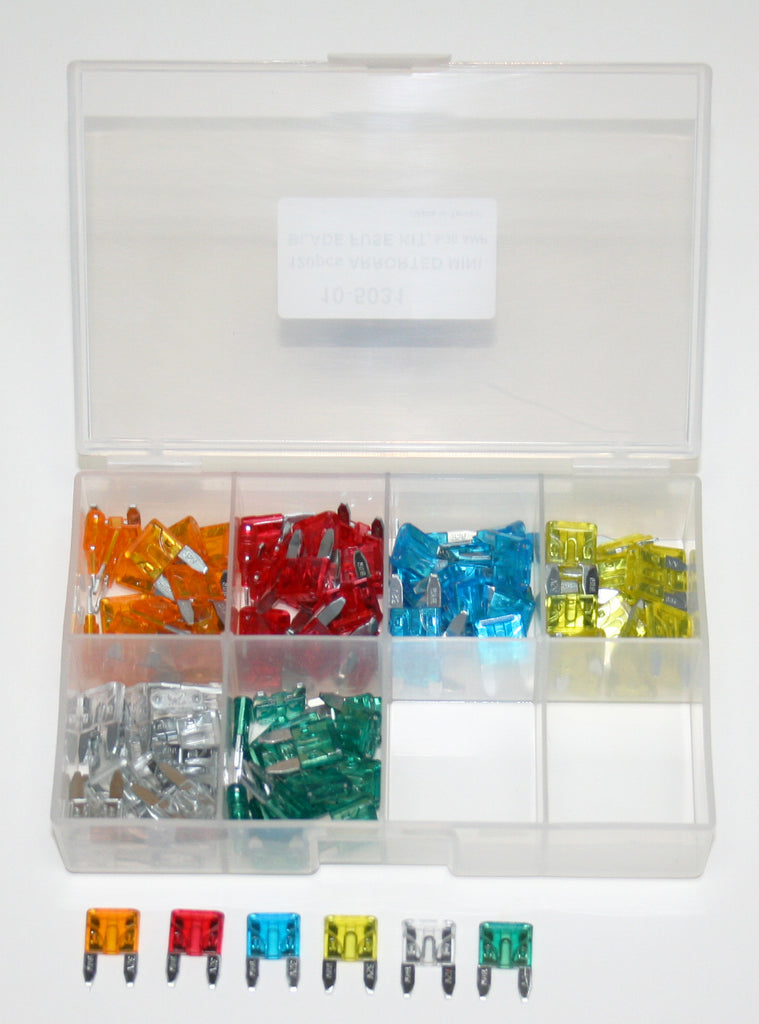 Deluxe 120pc. Mini Blade Fuse Set