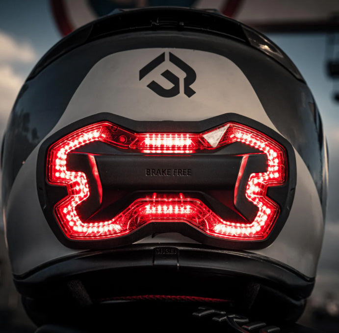 Brake Free LED Helmet Brake Light Set (As Seen on Shark Tank)