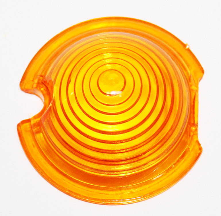 Amber Lens for Bullet Style Turn Signal / Marker Light Lamp