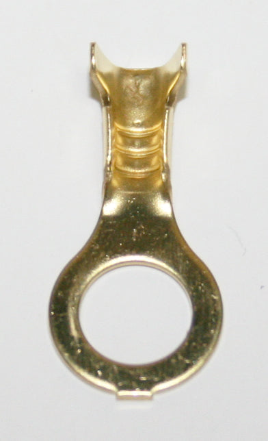 Universal 6.25mm x 21mm Long Ring Terminal Connectors pack of 10 14-16AWG