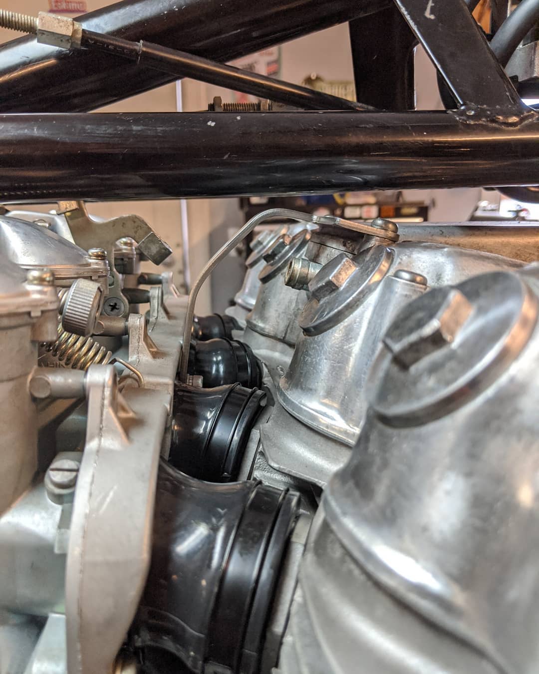 Honda CB750K Carb Stabilizer Bracket