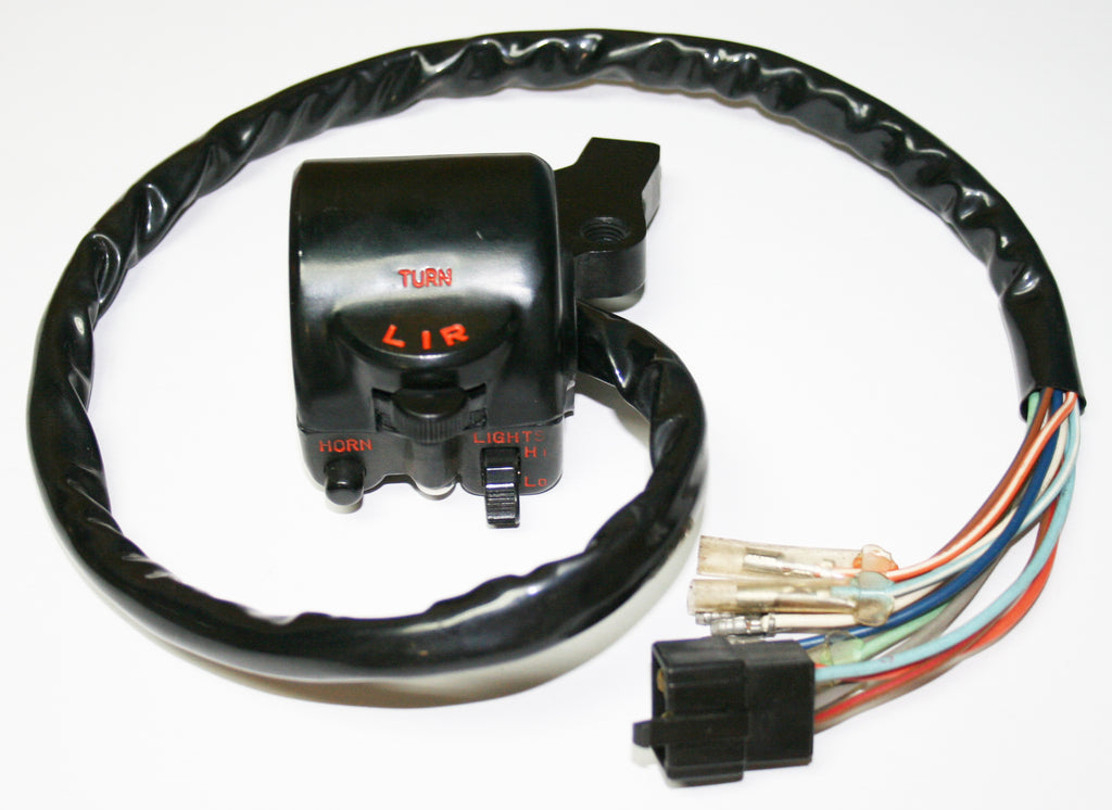 Bar Switch Assembly ~ Left (Clutch) Side (12-0310)