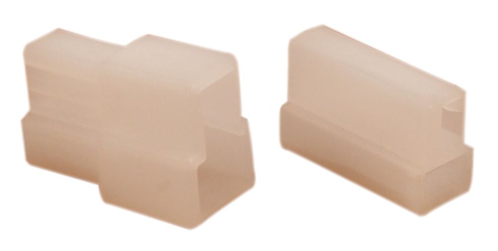Universal Coupler Set w Terminals 2 space (90 degree) Large Flat Spade type