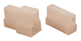 Coupler Set w Terminals - 2 space (90 degree) - Large Flat Spade type - (12-0632)