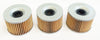 Honda Kawasaki Yamaha Motorcycle Oil Filter Pack of 3 (Volume Deal!) (3x15-0002) | 3X15-0002