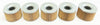 Honda Kawasaki Yamaha Motorcycle Oil Filter Pack of 5 (Best Deal!) (5x15-0002) | 5X15-0002