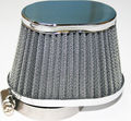 Chrome Cap Air Filter (15-0035)