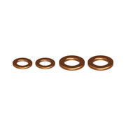 Fork leg washer set — Rear three-quarter