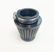 Honda CB750K CB750F CB650 42mm Round Pod Air Filter with Black End Cap