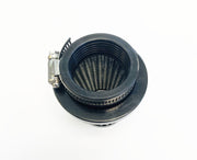Honda CB750K CB750F CB650 42mm Round Pod Air Filter with Black End Cap