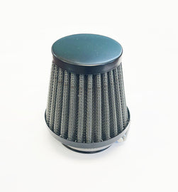42mm Round Pod Air Filter with Black End Cap ~ (15-0168)