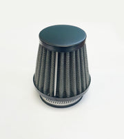 Honda 54mm Round Pod Air Filter with Black End Cap