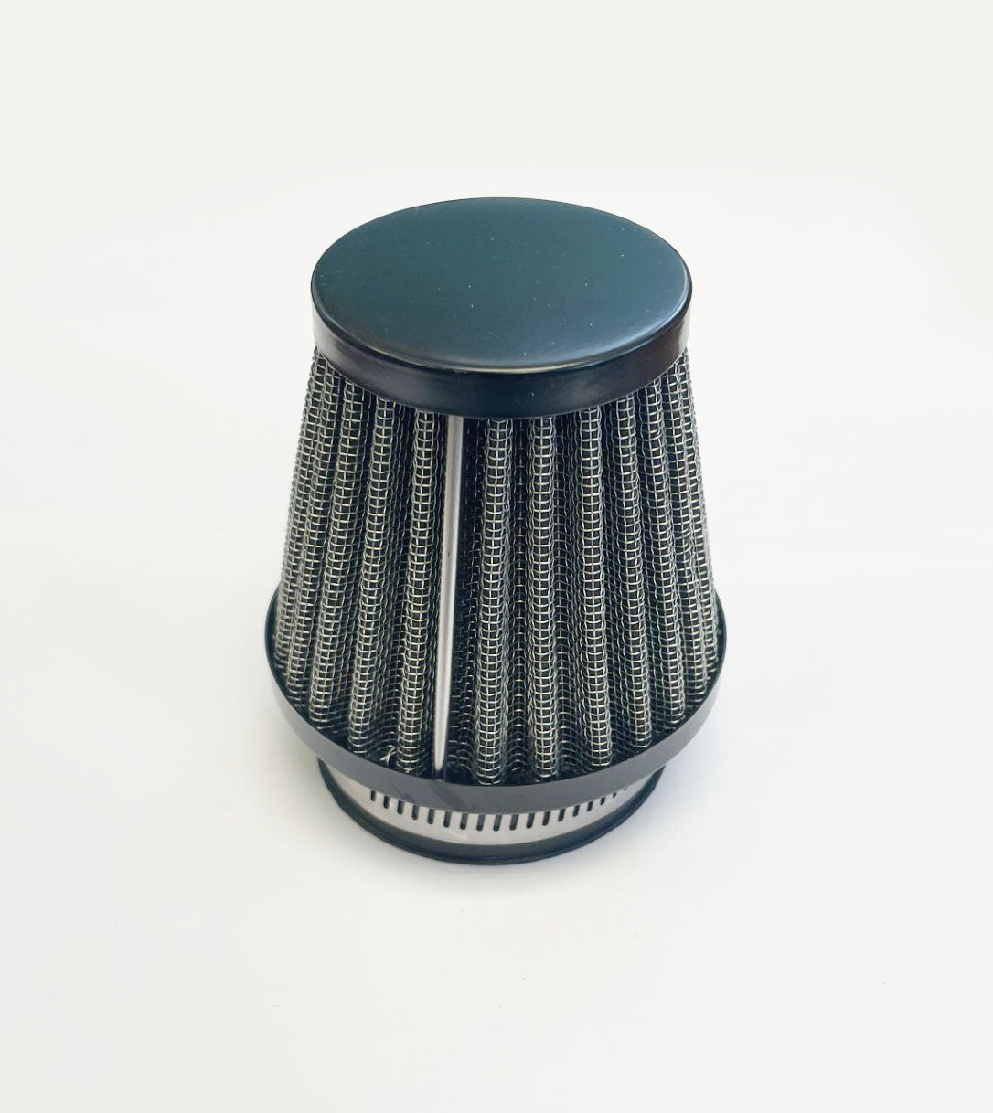 Honda 54mm Round Pod Air Filter with Black End Cap