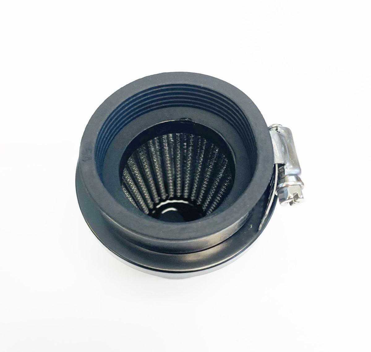 Honda 54mm Round Pod Air Filter with Black End Cap