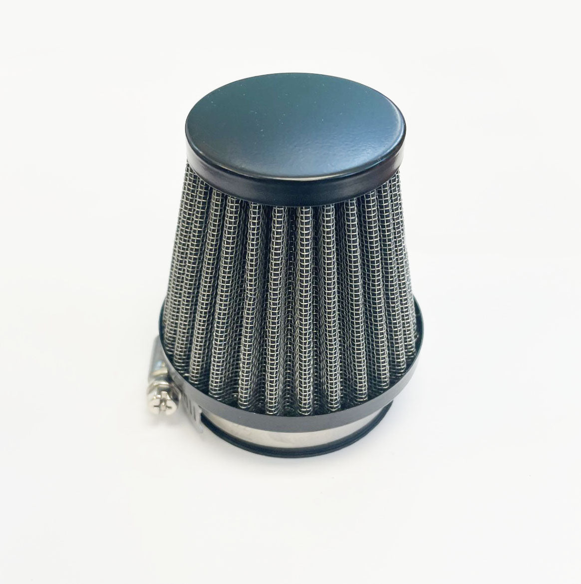 Honda 54mm Round Pod Air Filter with Black End Cap