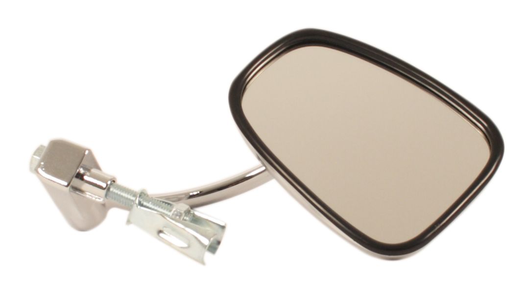 Universal Replacement Bar End Chrome Mirror