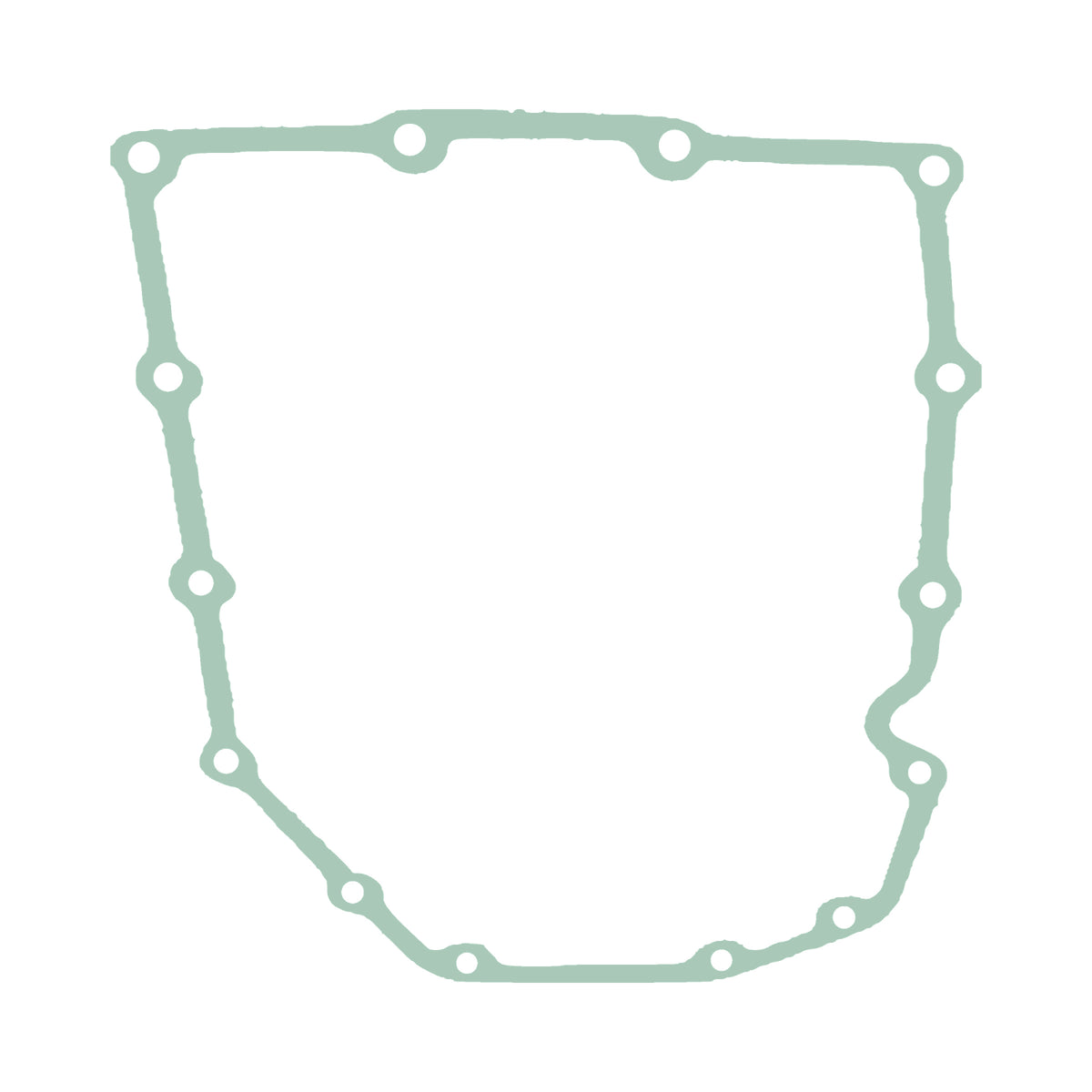 Oil pan gasket — Underside