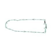 Oil pan gasket — Left side