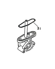 Yamaha XS650 XJ650 XJ900 XS400 Fuel Petcock to Tank O-Ring 2G2-24512-00