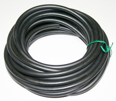 Universal 25 Foot Roll Black Rubber Fuel Line 1/4" ID