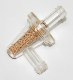 90 Degree Bronze Inline Fuel Filter ~ 5/16