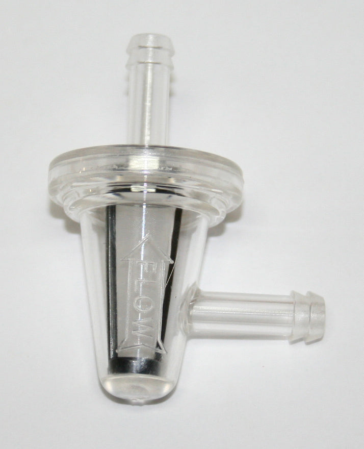 Universal 90 Degree Vinyl Inline Fuel Filter 1/4"