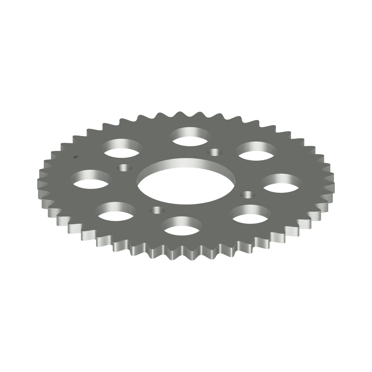 Honda CB750K steel rear sprocket 46 tooth x 530 type 41200-425-770 – rendered left view