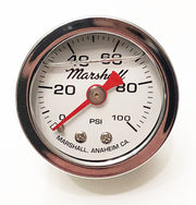 Honda CB750F CB750K Oil Pressure Gauge Assembly White Face Plate
