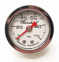 Load image into Gallery viewer, Oil Pressure Gauge Assembly ~ White Face Plate