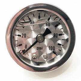 Oil Pressure Gauge Assembly ~ Metal Machined Face Plate (23-3128)