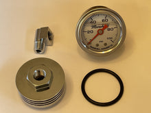 Load image into Gallery viewer, Oil Pressure Gauge Assembly ~ White Face Plate (23-3131)