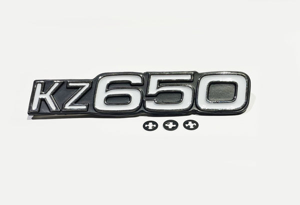 Kawasaki KZ650 KZ650C Side Cover Emblem 56018-256